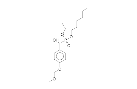 Phosphorous acid, [.alpha.-hydroxy-p-(methoxymethoxybenzyl]-, (ethyl)(hexyl) ester