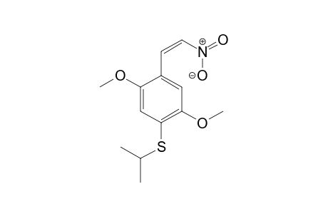 (Z)-1-(4-iso-Propylthio-2,5-dimethoxyphenyl)-2-nitroethene