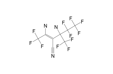 TRANS-2,4-DIAMINO-3-CYANO-4-TRIFLUOROMETHYLOCTAFLUOROHEX-2-ENE