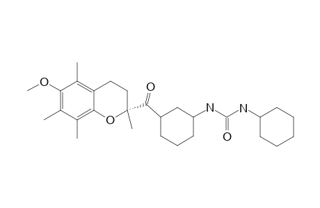 3-o-[(R)-3',4'-Dihydro-6'-methoxy-2',5',7',8'-tetramethyl-2H-[1]benzopyran-2'-ylcarbonyl]-1,3-dicyclohexyl-urea