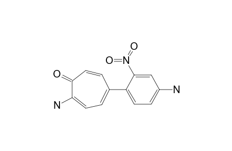 2-Amino-5-(4-amino-2-nitrophenyl)tropone