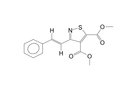 3-(2-PHENYLVINYL)-4,5-DICARBOMETHOXYISOTHIAZOLE