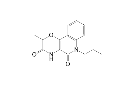 2-Methyl-6-propyl-2H-1-oxa-4,6-phenanthroline-3,5(4H,6H)-dione
