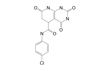 N-(4-Chlorophenyl)-2,4,7-trioxo-1,2,3,4,5,6,7,8-octahydropyrido[2,3-d]pyrimidine-5-carboxamide