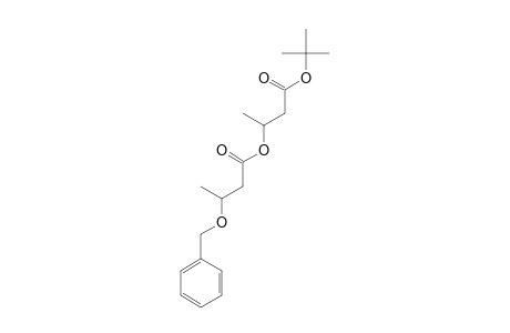 3-tert-Butoxy-1-methyl-3-oxopropyl 3-(benzyloxy)butanoate