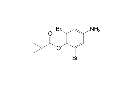 3,5-Dibromo-4-((trimethylacetyl)oxy)aniline