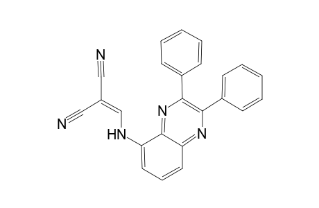 2-[(2,3-DIPHENYLQUINOXALIN-5-YLAMINO)-METHYLENE]-MALONONITRILE