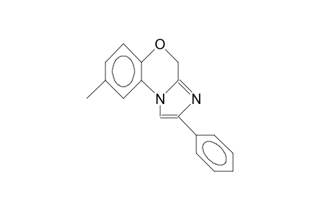 8-METHYL-2-PHENYL-4H-IMIDAZO-[2,1-C]-BENZOXAZINE