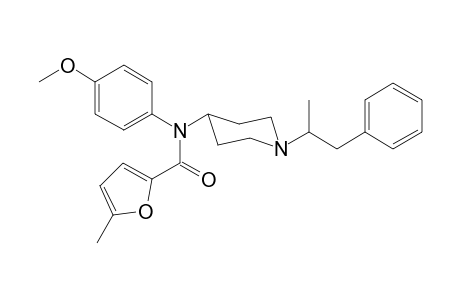 N-4-Methoxyphenyl-5-methyl-N-[1-(1-phenylpropan-2-yl)piperidin-4-yl]-furan-2-carboxamide
