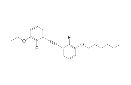 2,2'-DIFLUORO-3-ETHOXY-3'-N-HEXYLOXY-DIPHENYLACETYLENE