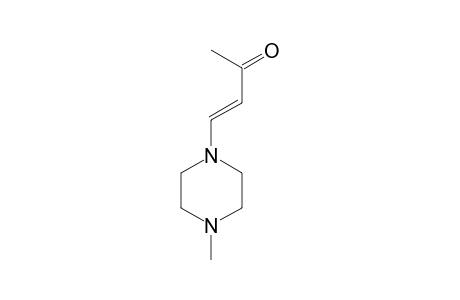 4-(1-Methylpiperazino)-3-buten-2-one