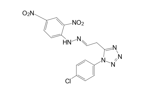 1-(p-chlorophenyl)-1H-tetrazole-5-acetaldehyde, (2,4-dinitrophenyl)hydrazone