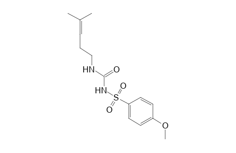 1-[(p-methoxyphenyl)sulfonyl]-3-(4-methyl-3-pentenyl)urea