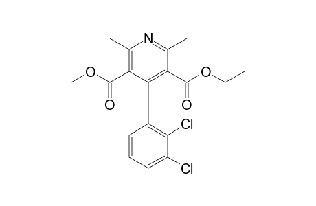 4-(2,3-dichlorophenyl)-2,6-dimethyl-pyridine-3,5-dicarboxylic acid O3-ethyl O5-methyl ester