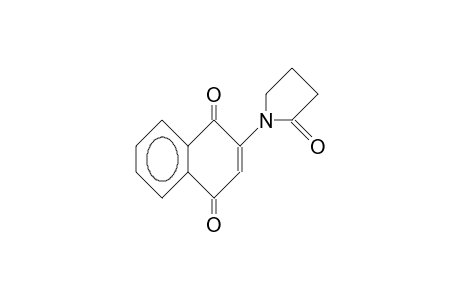 2-(2-Oxo-1-pyrrolidinyl)-1,4-naphthoquinone