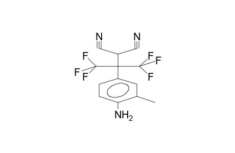 2-METHYL-4-[2,2-DICYANO-1,1-BIS(TRIFLUOROMETHYL)ETHYL]ANILINE