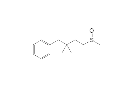 3,3-Dimethyl-4-phenylbutyl methyl sulfoxide
