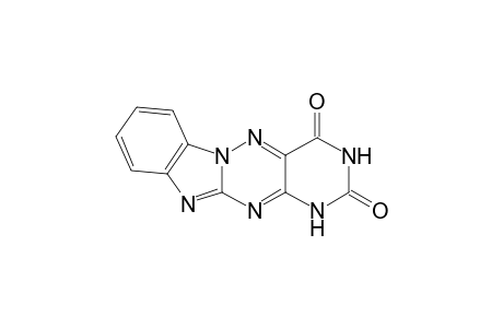 Pyrimido[4',5':5,6]1,2,4-triazino[2,3-a]benzimidazole-2,4-(1H,3H)-dione
