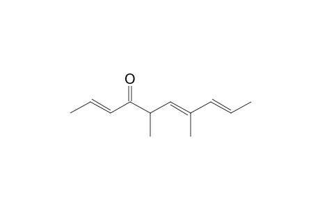 (2E,6E,8E)-5,7-dimethyl-4-deca-2,6,8-trienone