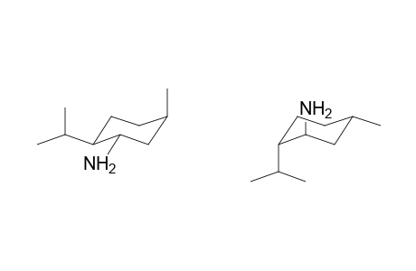 Cyclohexanamine, 5-methyl-2-(1-methylethyl)-