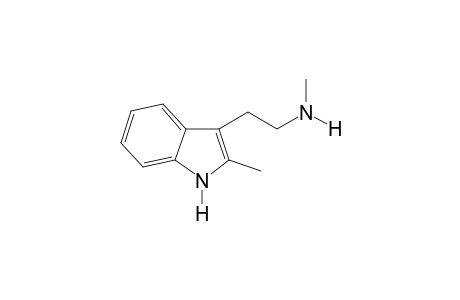 N-Methyl-2-methyltryptamine