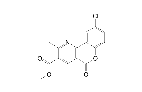 METHYL-2-METHYL-5-OXO-5H-[1]-BENZOPYRANO-[4,3-B]-PYRIDINE-3-CARBOXYLATE