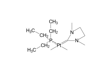 trans-PT(CNMECH2CH2NME)ME2(PET3)