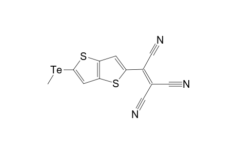 2-METHYL-TELLURO-METHYL-SELENO-5-TRICYANO-VINYL-THIENO-[3,2-B]-THIOPHENE