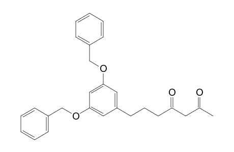 1-(3,5-DIBENZYLOXYPHENYL)-HEPTANE-4,6-DIONE