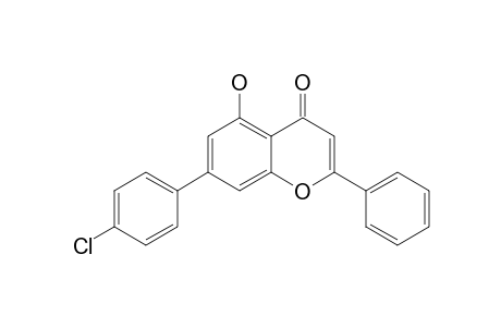 7-(4-chlorophenyl)-5-hydroxy-2-phenyl-4H-chromen-4-one