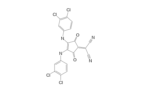 4,5-BIS-(3,4-DICHLORANILINO)-2-DICYANOMETHYLEN-CYCLOPENT-4-EN-1,3-DION