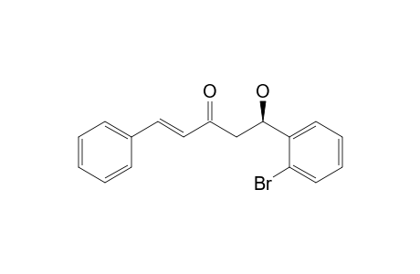 (5R,1E)-5-Hydroxy-5-(2-bromophenyl)-1-phenyl-1-penten-3-one