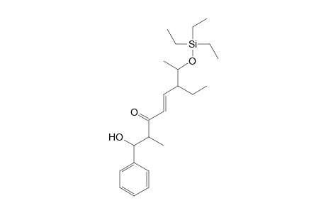 (4E)-6-Ethyl-1-hydroxy-2-methyl-1-phenyl-7-[(triethylsilyl)oxy]-4-octen-3-one