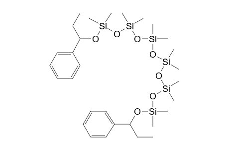 1,13-di(1-Phenylpropyl)-2,2,4,4,6,6,8,8,10,10,12,12-dodecamethyl-1,3,5,7,9,11,13-heptaoxa-2,4,6,8,10,12-hexasilatridecane