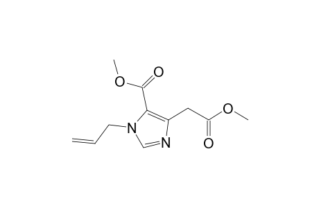 Methyl 3-Allyl-5-methoxycarbonylmethyl-3H-imidazole-4-carboxylate