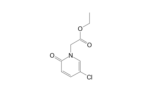 5-chloro-2-oxo-1(2H)-pyridineacetic acid, ethyl ester