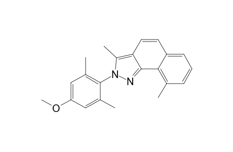 2H-Benz[g]indazole, 2-(4-methoxy-2,6-dimethyphenyl)-3,9-dimethyl-