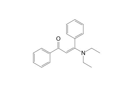 (E)-3-(diethylamino)-1,3-diphenyl-2-propen-1-one