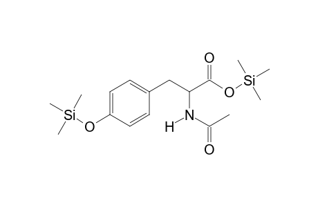 Trimethylsilyl 2-(acetylamino)-3-(4-[(trimethylsilyl)oxy]phenyl)propanoate