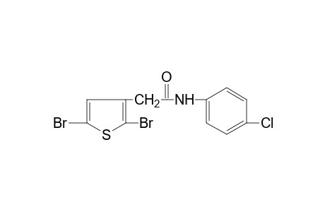 4'-chloro-2,5-dibromo-3-thiopheneacetanilide