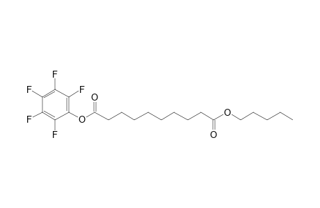 Sebacic acid, pentafluorophenyl pentyl ester