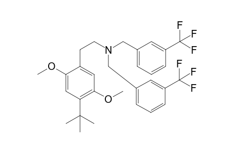 2C-TBU N,N-bis(3-trifluoromethylbenzyl)