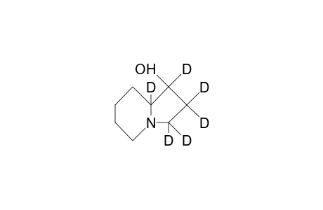 1,2,2,3,3,8a-Hexadeuterio-1a-hydroxy-indolizidine