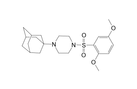 1-(1-Adamantyl)-4-[(2,5-dimethoxyphenyl)sulfonyl]piperazine