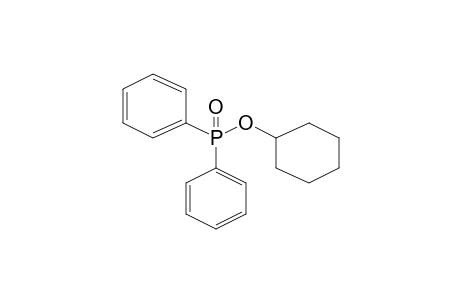 Phosphinic acid, diphenyl-, cyclohexyl ester