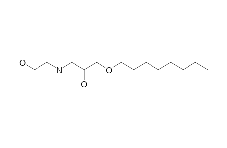 1-[(2-hydroxyethyl)amino]-3-(octyloxy)-2-propanol