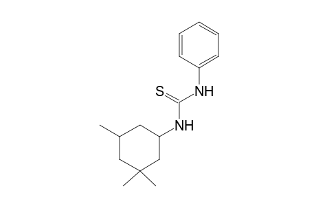 1-phenyl-2-thio-3-(3,3,5-trimethylcyclohexyl)urea