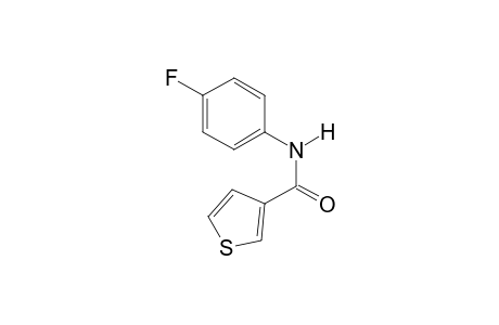 N-(4-Fluorophenyl)thiophene-3-carboxamide