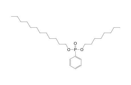 Phenylphosphonic acid, dodecyl octyl ester