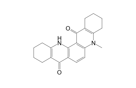 5-methyl-1,2,3,4,9,10,11-octahydrodibenzo[b,f][1,7]phenanthroline-8,14(5H,13H)-dione